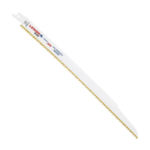 Lenox 305 mm / 12 Inch Gold Power Arc Curved Wood Reciprocating Saw Blades (6 TPI) (Pack of 5 Pcs), 21061156GR