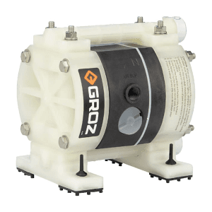 Groz 0 - 11 LPM Air Operated Double Diaphragm Pump, AODD/1-4/FPT/N