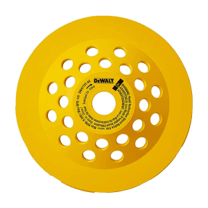 Dewalt 7 inch / 180 mm Double Row Diamond Cup Grinding Wheel For Angle Grinders, DW4775T-AE