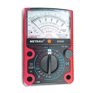 Metravi 1000 V DC / AC Voltage Tester Analogue Multimeter, 5050E