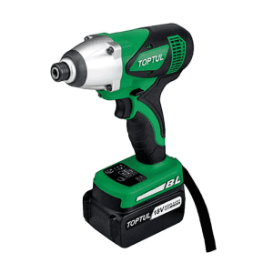 Toptul 18V / 4.0 Ah Li-ion Cordless Brushless Impact Driver, KPBA0840E