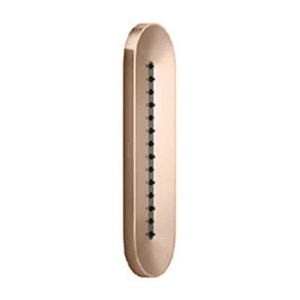 Kohler Statement Oblong Vichy Water Tile / Body Shower In Rose Gold Finish, K-26300IN-RGD