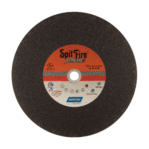 Norton Spitfire 355 x 2.8 x 25.4 mm Single Net For Steel Chopsaw Wheel (Pack Of 25 Pcs), RSF154