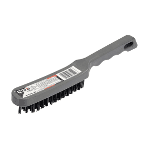 Yato 5 Rows Plastic Handle Steel Wire Brush, YT-6355