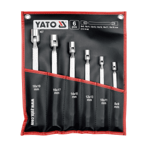 Yato 6 Pcs Doube Flexible Socket Wrench Set, YT-4967