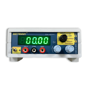 Metravi 4-1/2 Digit 20000 Counts mV mA RTD Calibrator, CAL-404-4