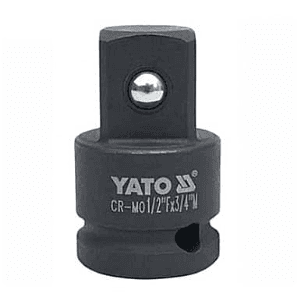 Yato 3/8 inch (M) x 1/2 inch (F) Impact Adapter, YT-10670