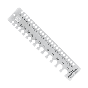 Kristeel 1 - 36 SWG Rectangular Wire Gauge, 1506