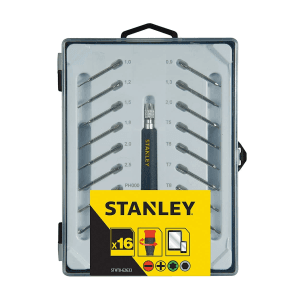 Stanley 16 Pcs Precision Screwdriver Set, STHT0-62633
