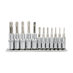 Yato 12 Pcs Torx Bit Sockets Set, YT-04332