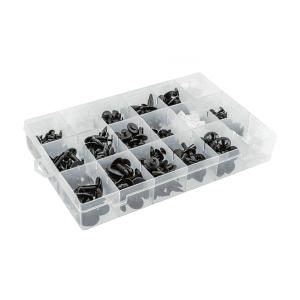Hogert 415 Pcs Trim Clips Assortment Set for Ford Cars, HT8G558