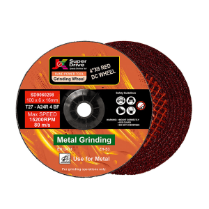 JK 100 x 4 x 16 mm Red D.C Grinding Wheels, SD9060299