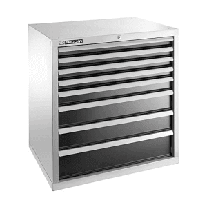 Facom 27 inch Heavy-Duty Industrial Unit With 8 Drawers, 2938B