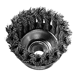 Bosch 75 mm Dia. Steel Wire Cup Brush with Knotted Wire, 1 608 622 029