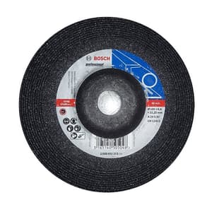 Bosch 180 x 6.6 mm Grinding Discs Expert for Metal (Pack of 25 Pcs), 2 608 602 373