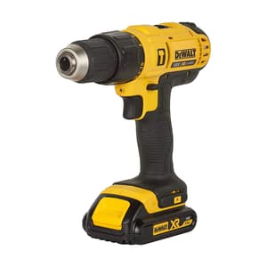 Dewalt 18V / 13mm Cordless Hammer Drill Machine Driver With 2x1.5Ah Li-ion batteries (With 100 PCs Accessory Kit), DCD776S2A-IN