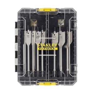 Stanley 8 Pcs Fatmax Wood Drill Bit Set, STA88556