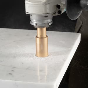 Makita 5 mm Dia x M10 mm Vacuum Brazed Diamond Core Bit, D-75063