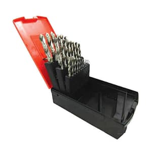 Totem M35 / 1/16 - 1/2 Inch HSSD B & G Drill Case Set (29 Pcs), FBR0202258