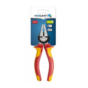 Hogert 7 inch / 180 mm Insulated Combination Pliers (VDE), HT1P905