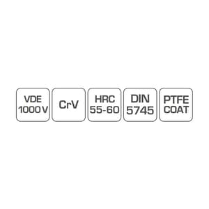 Hogert 6 inch / 160 mm Bent Nose Pliers (VDE), HT1P919