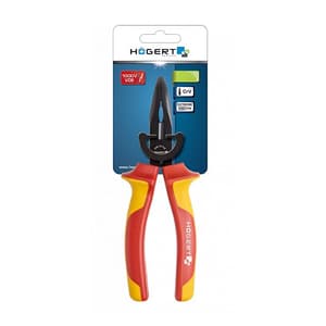Hogert 6 inch / 160 mm Bent Nose Pliers (VDE), HT1P919