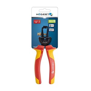 Hogert 6 inch / 160 mm VDE Insulated Wire Stripper Pliers, HT1P931