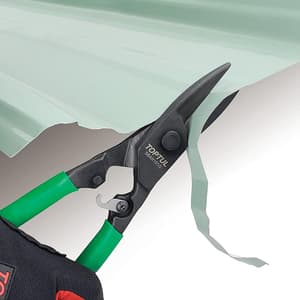 Toptul 185 mm / 7 inch Universal Straight Tin Snips, SBAH0707