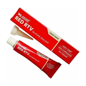 M-Seal 25 Gms Red RTV Silicone Sealant (Pack of 25 Pcs)