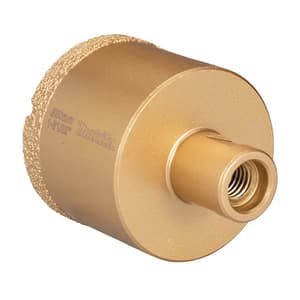 Makita 50 mm Dia x M10 mm Vacuum Brazed Diamond Core Bit, D-75203