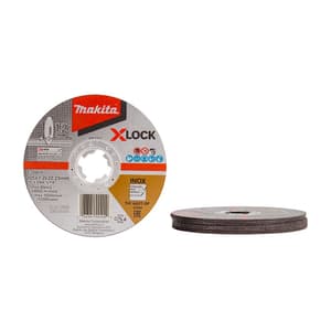 Makita 100 x 1.2 x 22.23 mm X-Lock Thin Cutting Disc (Pack Of 10 Pcs), E-00505