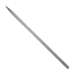 Dewalt 600 mm Hex Shank Pointed Chisel (Pack Of 10 Pcs) , DWA0810B10