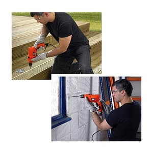 Black+Decker 10mm 500W Hammer Drill, KR504RE