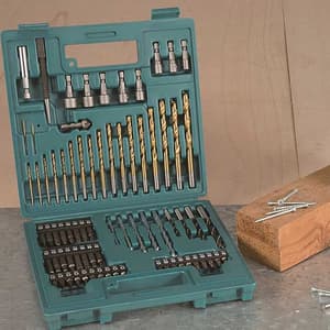 Makita 256 Pcs Drill & Screwdriver Bit Set, E-11689