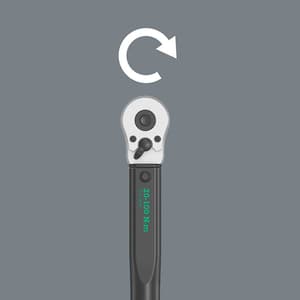 Wera 20 - 100 nm (1/2 Inch Sq. Drive) Torque C 2 Wrench With Reversible Ratchet, 05075621001
