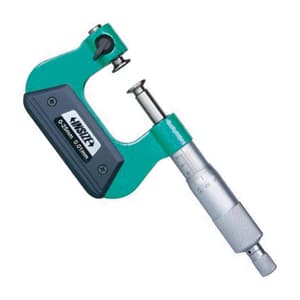 Insize 150 - 175 mm Non-Rotating Spindle Universal Micrometer with Tips, 3280-175A