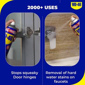 WD-40 500 ml Multipurpose Rust Removal Spray with Smart Straw (Pack of 6 Pcs)