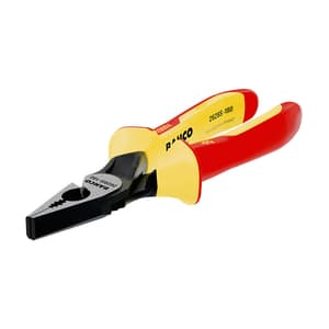 Bahco 8 inch / 200 mm Combination Pliers with Insulated Dual-Component Handles, 2628-G-200