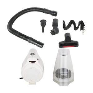 Black+Decker 800W High Suction, 900ml dustbowl, Bagless Dustbuster Handheld Vacuum Cleaner & Blower with 5 Attachments & Shoulder Strap, VH801-IN