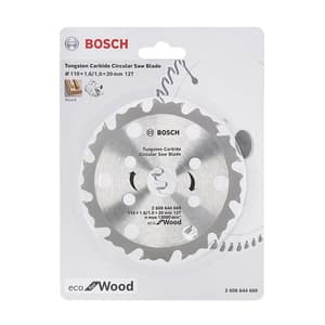 Bosch 110 mm CoolteQ Circular Saw Blade Eco for Wood (12 Teeth), 2 608 644 669