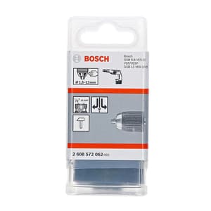 Bosch 1/2" x 20 UNF, 2 - 13 mm Capacity, Keyless Chucks, 2 608 572 062
