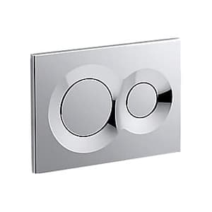 Kohler Lynk Pneumatic Faceplate In Polished Chrome Finish, K-75890IN-P-CP