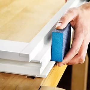 Bosch 69 x 98 x 26 mm Foam Abrasives 7991 Siasponge Block (P180 Super Fine Grit), F 03E 00R 8LR