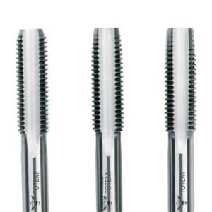 Totem Metric Standard Thread M5.5 x 0.9 Pitch Carbon Steel Hand Taps (Set of 3 Pcs)