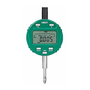 Insize 0 - 12.7 mm / 0.5 inch Digital Indicator Lug Back (Advanced Type), 2104-10