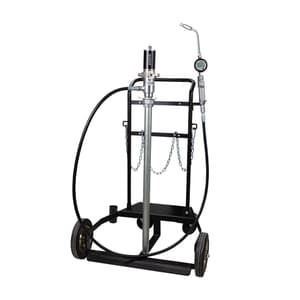Groz 3:1 Trolley Mounted Oil Pump Kit without Hose Reel (Drum Cart), TMK1/OP3/B1/BSP