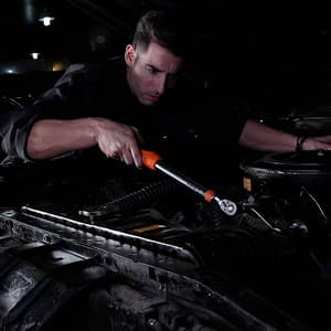 Groz 5 - 25 nm Professional Ratcheting Torque Wrench (3/8 Inch Sq. Drive), TQW/RT/3-8/25