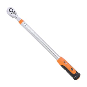 Groz 200 - 1000 nm Professional Ratcheting Torque Wrench (1 Inch Sq. Drive), TQW/RT/0-1/1000