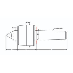 Tooltech MT-3 CNC High Speed Revolving Center