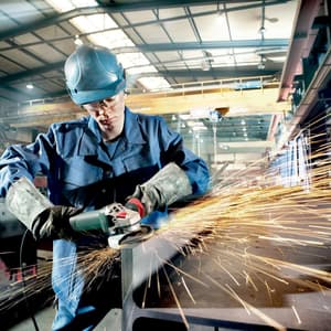 Metabo 125mm / 5 inch 1700W Quick Angle Grinder, WEA 17-125